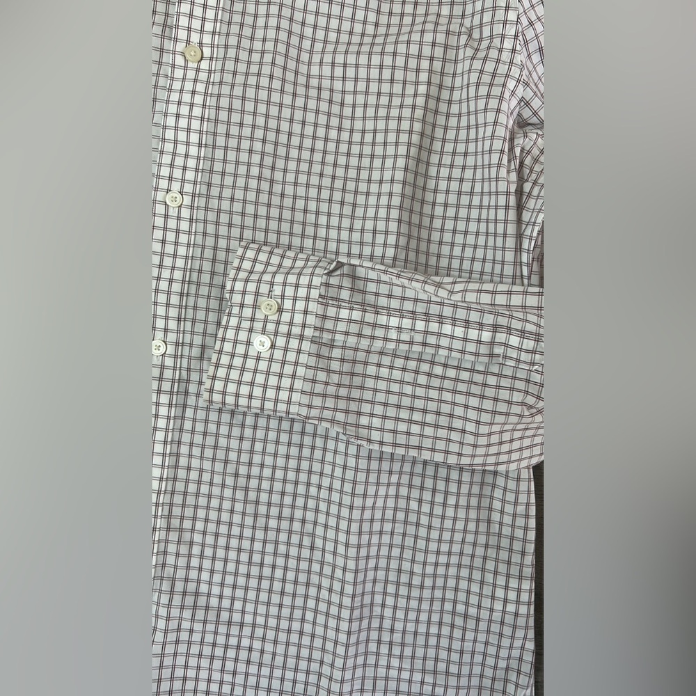 Banana Republic Men’s Shirt XL White/Red/Black - Picture 4 of 8